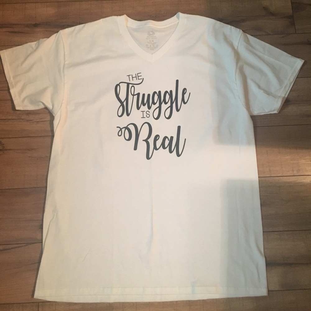 Women’s 100% hand made vinyl and heat press NWOT